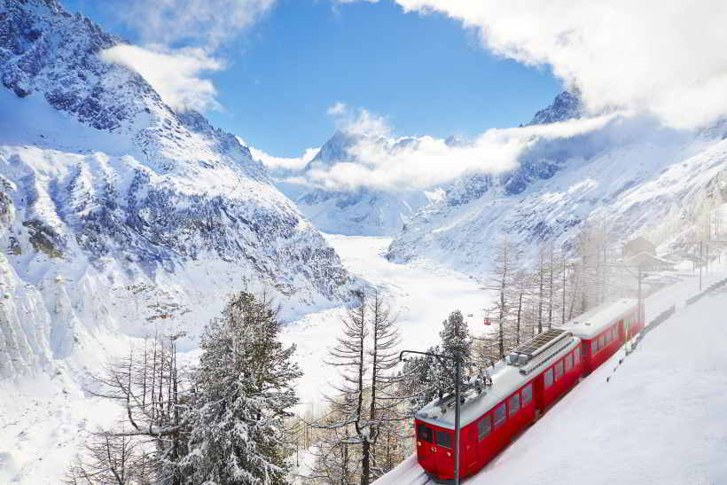 Train du Montenvers beautiful picture – Savoie Mont-Blanc – France travel with In luxe Travel France