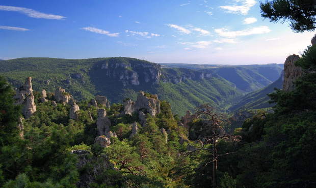Luxury family holidays South of France. Hiking or biking tour in the Cevennes National Park a Biosphere Reserve, an UNESCO Site, with In Luxe Travel France
